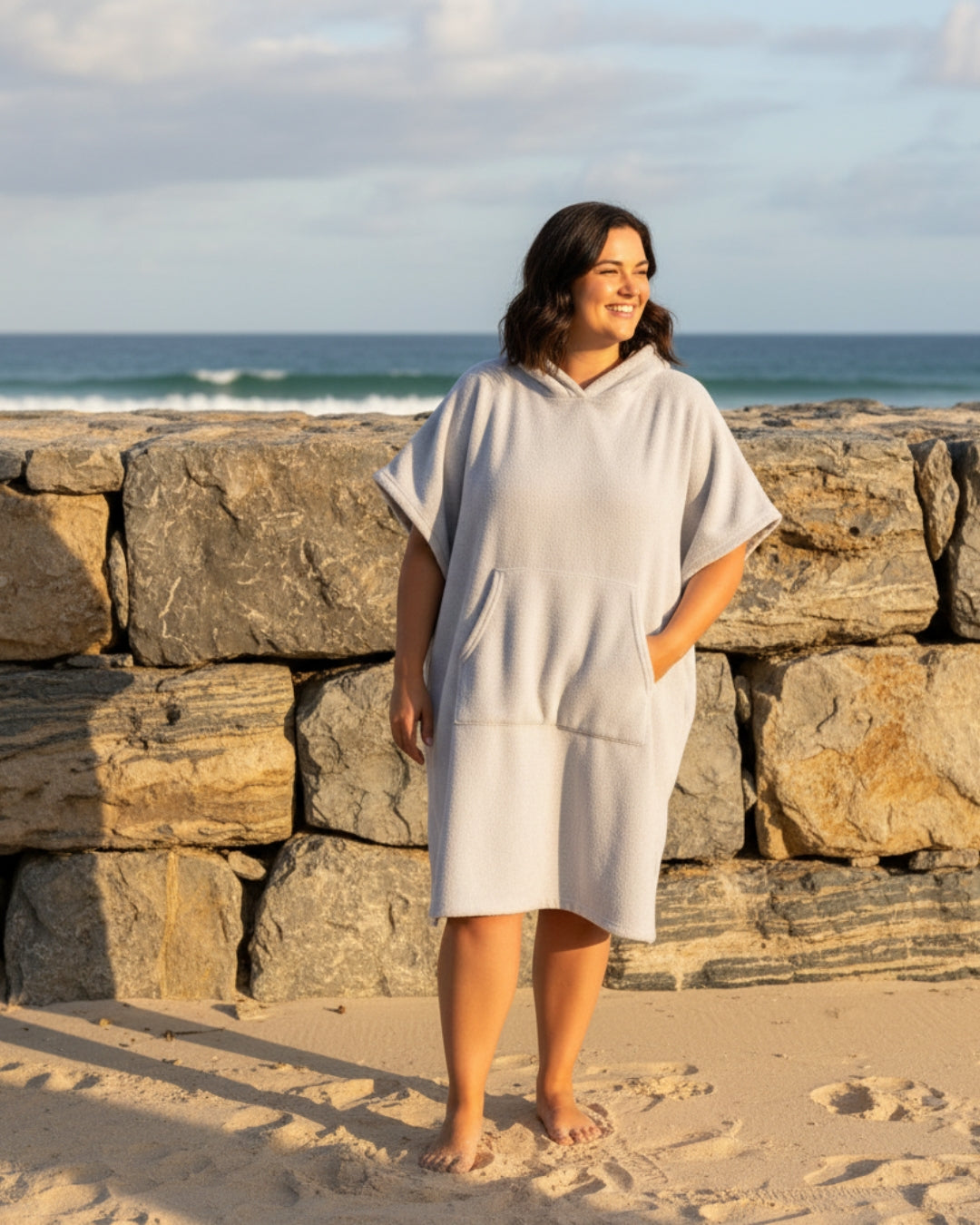 Women's Summer Beach Poncho Dress