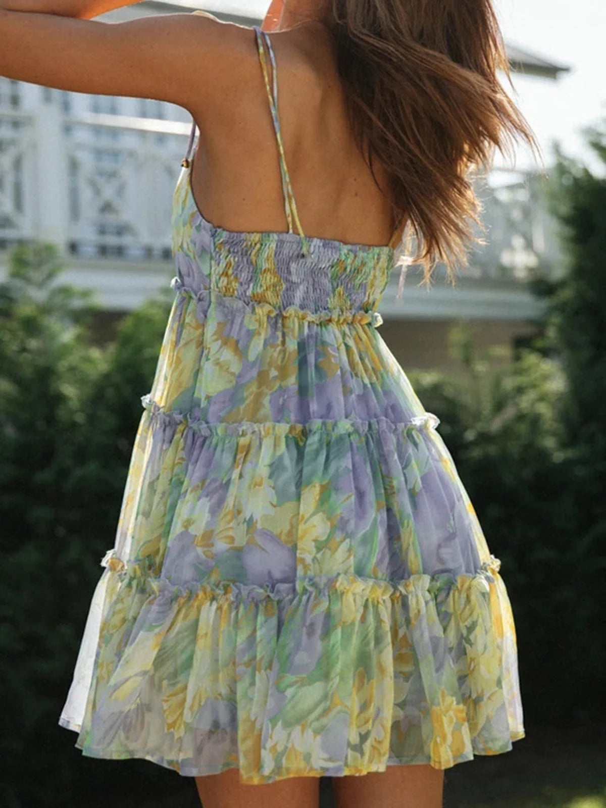 Lunae - Ruffle Mini Dress