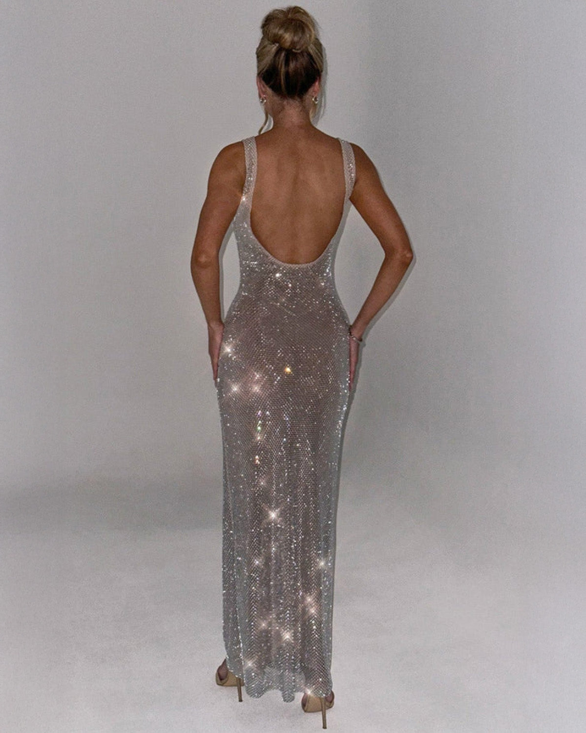 Celeste Embellished Evening Gown