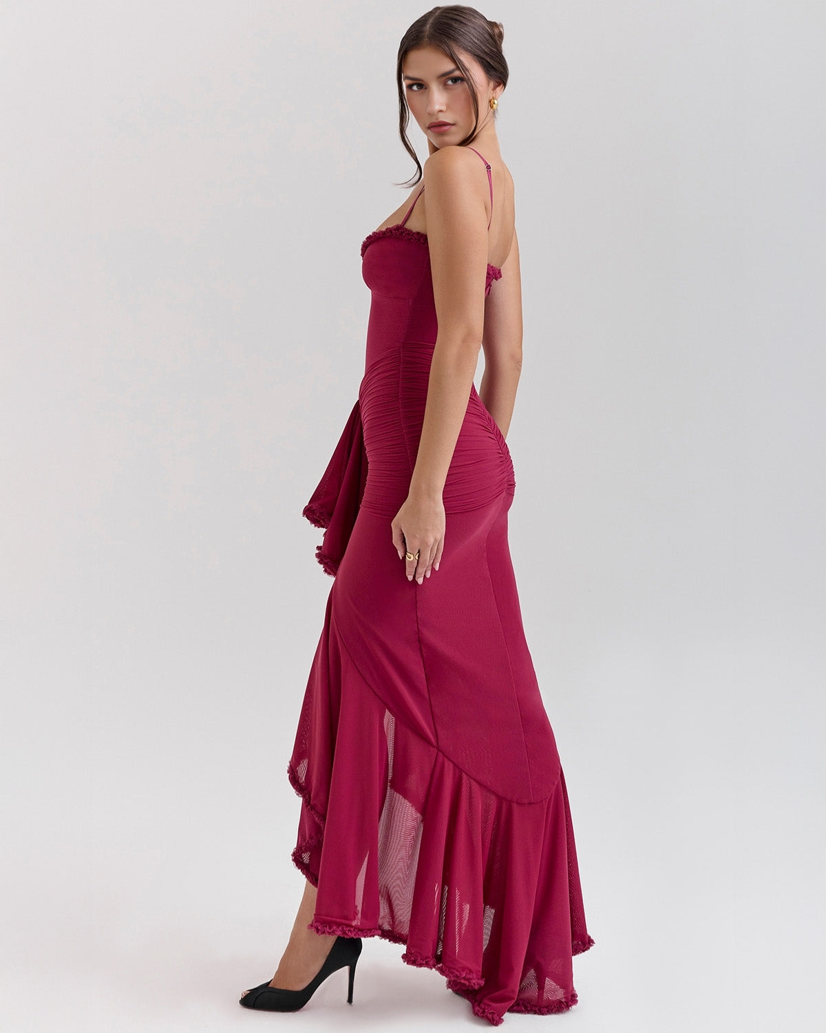 Fioretta – Ruffle Cascade Maxi Dress