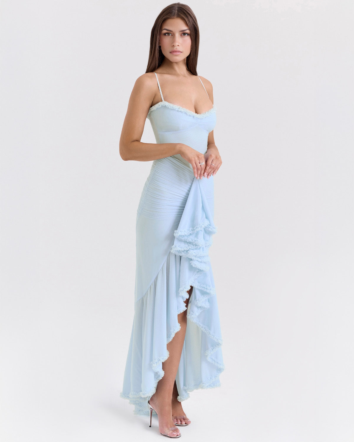 Fioretta – Ruffle Cascade Maxi Dress