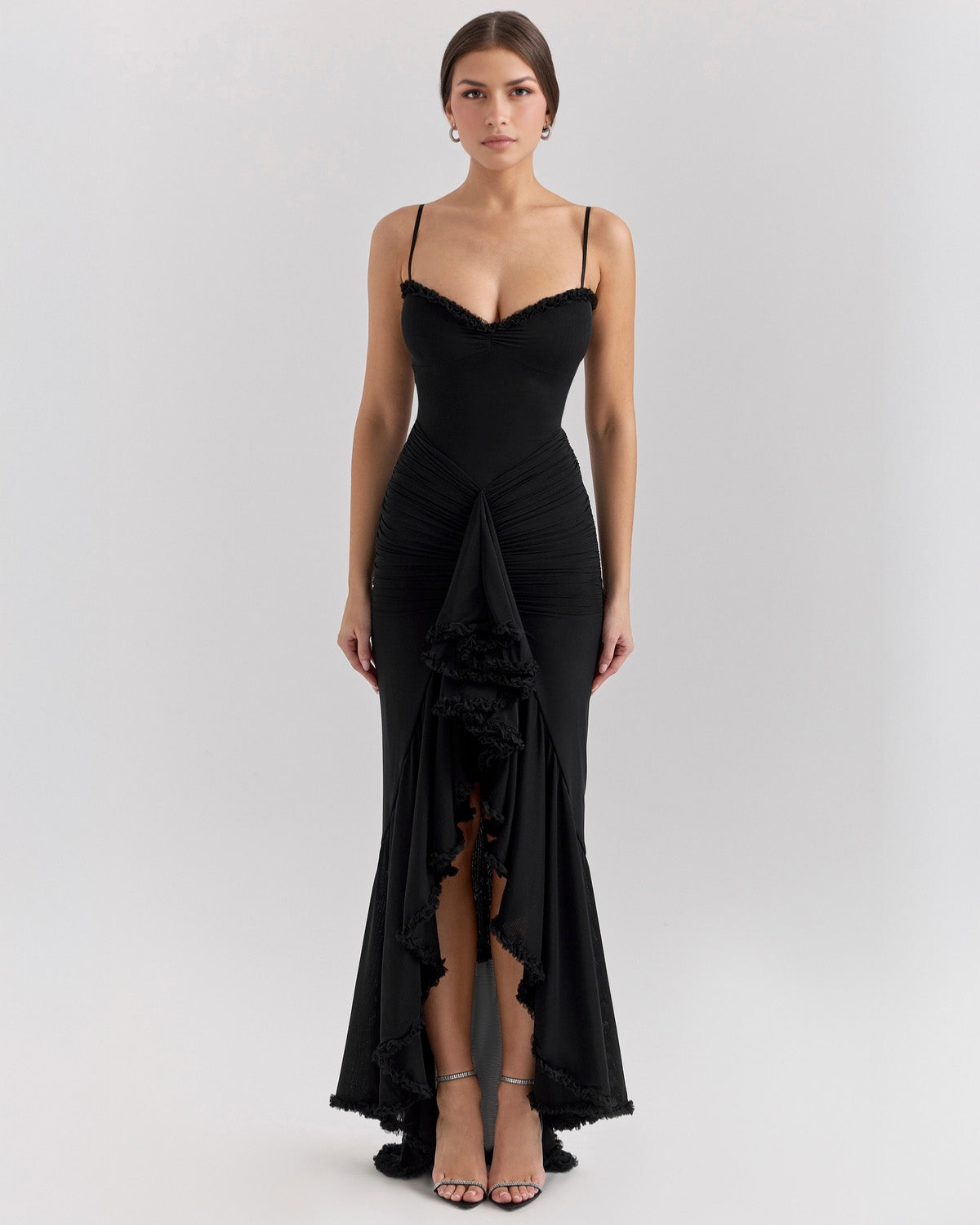 Fioretta – Ruffle Cascade Maxi Dress