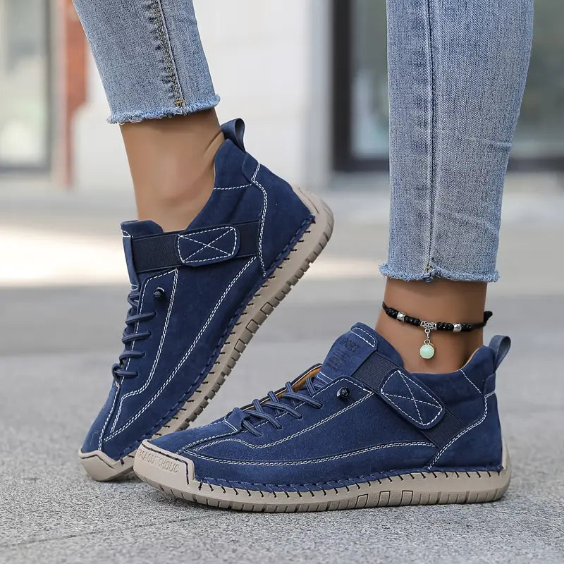 Women's Spring Lace-Up Walking Sneakers