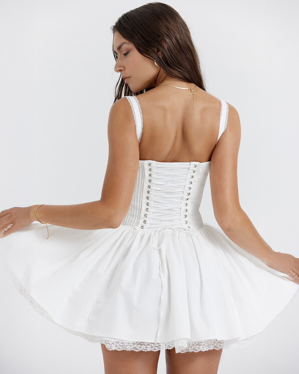 Lumière – Corset Lace Mini Dress