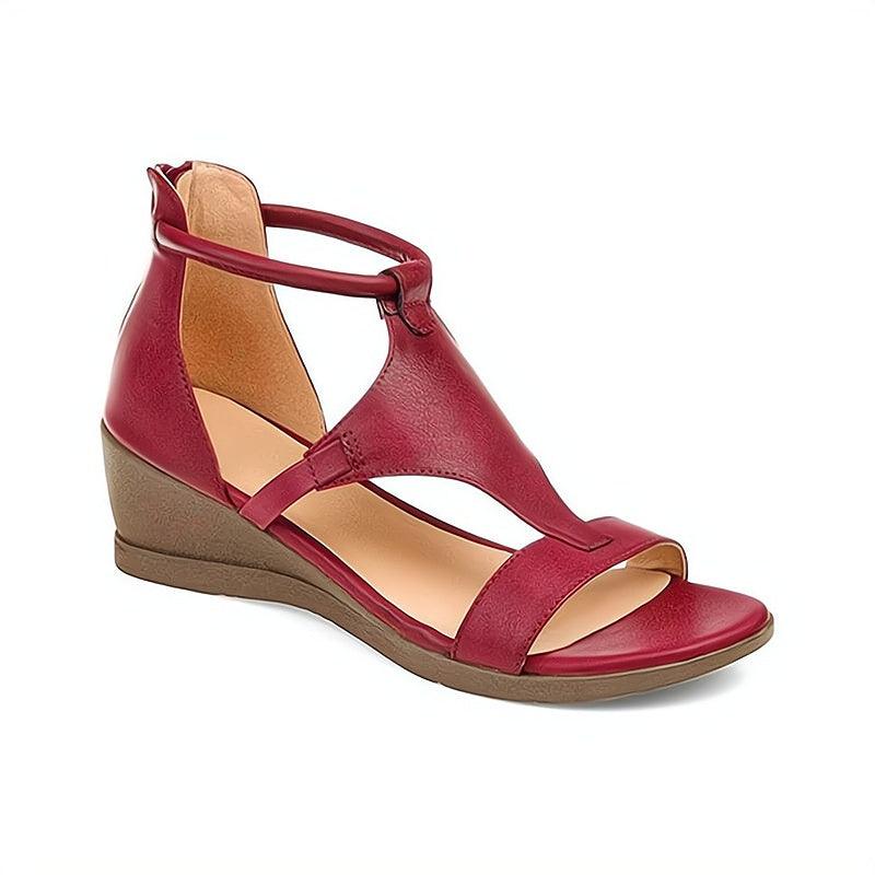 Lyra - Wedge Strap Sandals