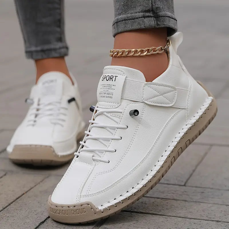 Women's Spring Lace-Up Walking Sneakers