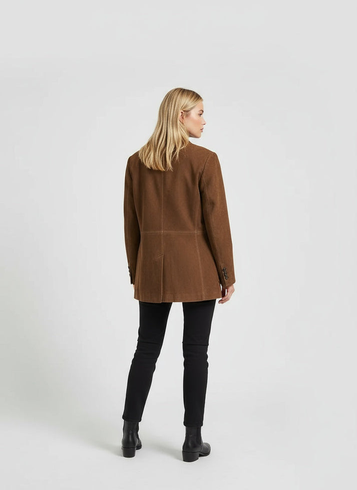 Women’s Maren Relaxed Blazer - Tailored Minimalist Jacket