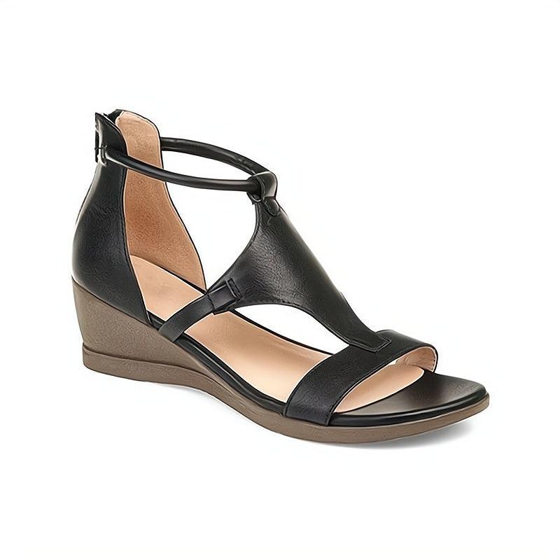 Lyra - Wedge Strap Sandals