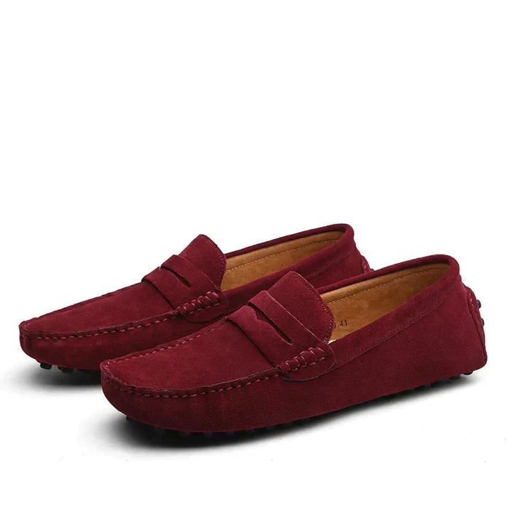 Men’s Suede Driving Loafer - Effortless Casual Refinement