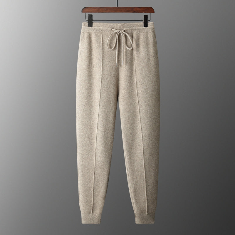 Men’s Drawstring Lounge Pants - Tailored Comfort Trousers