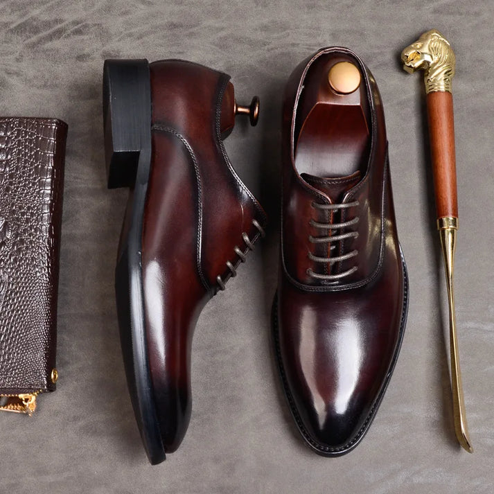 Men’s Classic Oxford Dress Shoes – Timeless Polished Elegance
