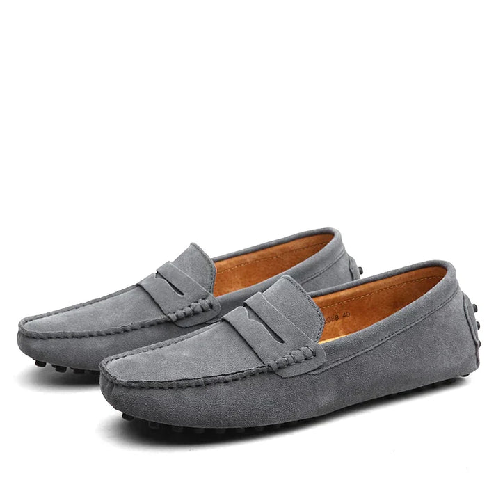 Men’s Suede Driving Loafer - Effortless Casual Refinement