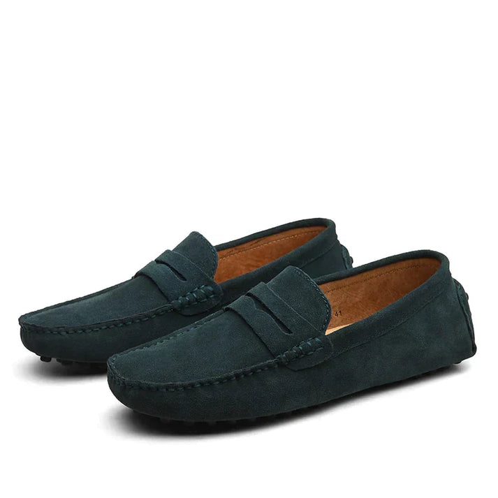 Men’s Suede Driving Loafer - Effortless Casual Refinement