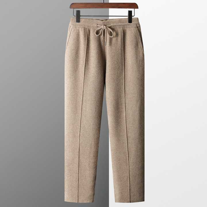 Men’s Drawstring Lounge Pants - Tailored Comfort Trousers