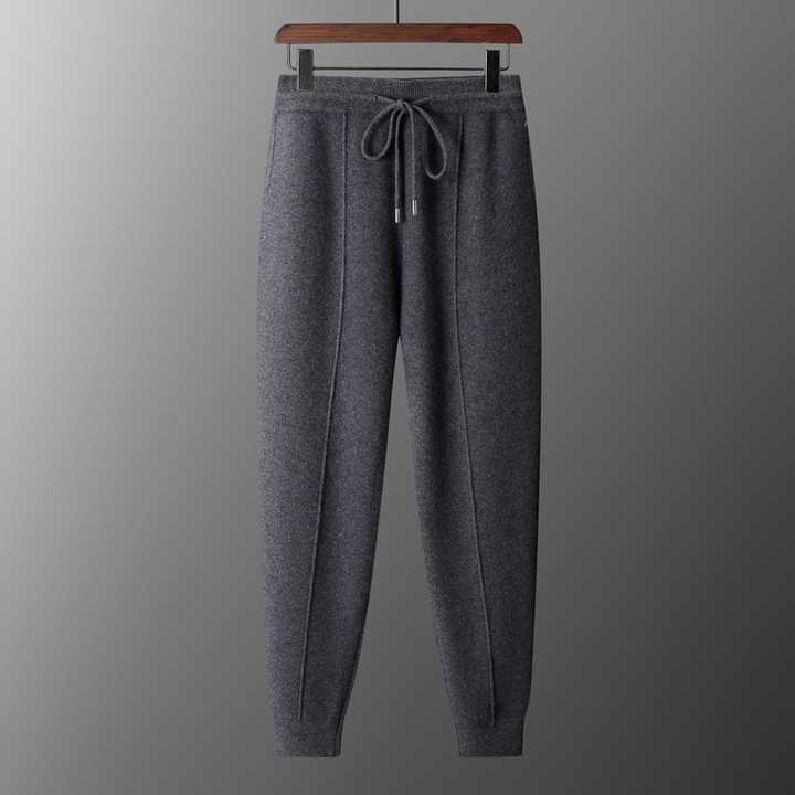 Men’s Drawstring Lounge Pants - Tailored Comfort Trousers