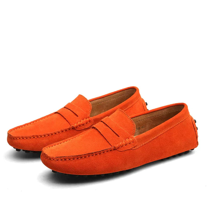 Men’s Suede Driving Loafer - Effortless Casual Refinement