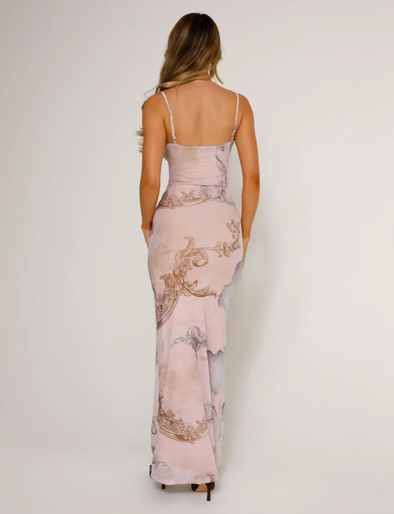 Monica - Floral Lace Dress