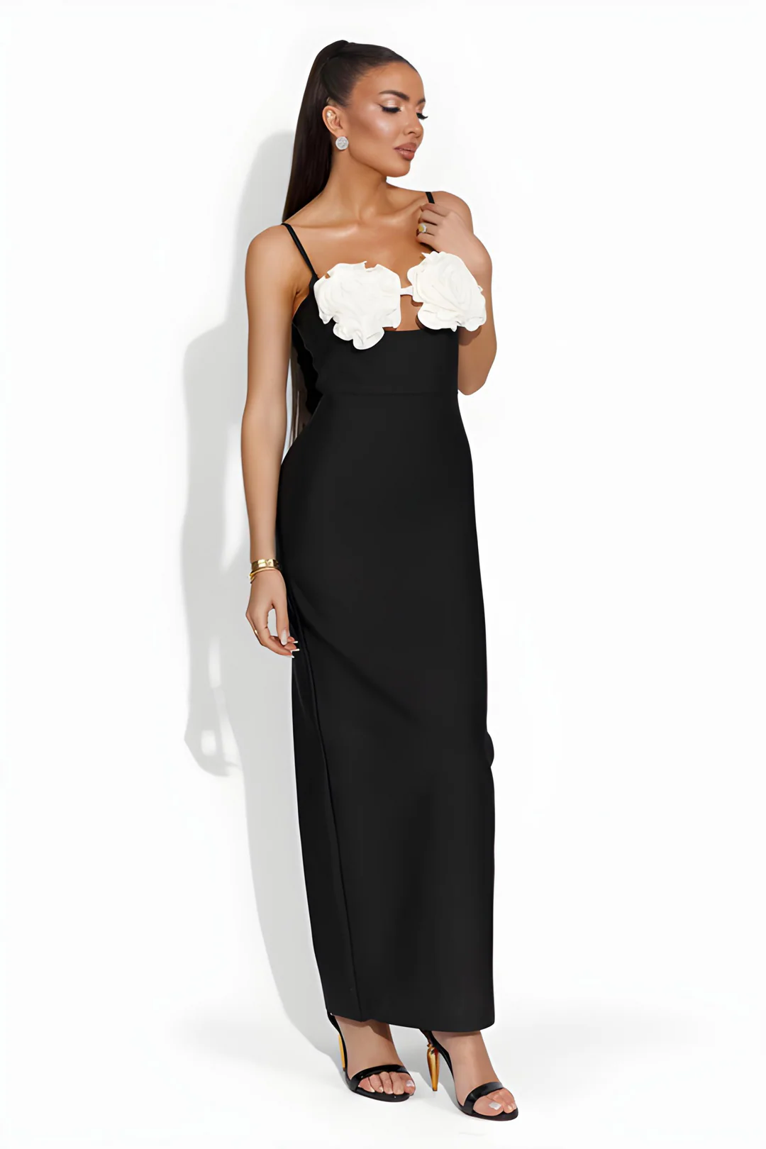 Sovina - Bloom Cutout Maxi Dress