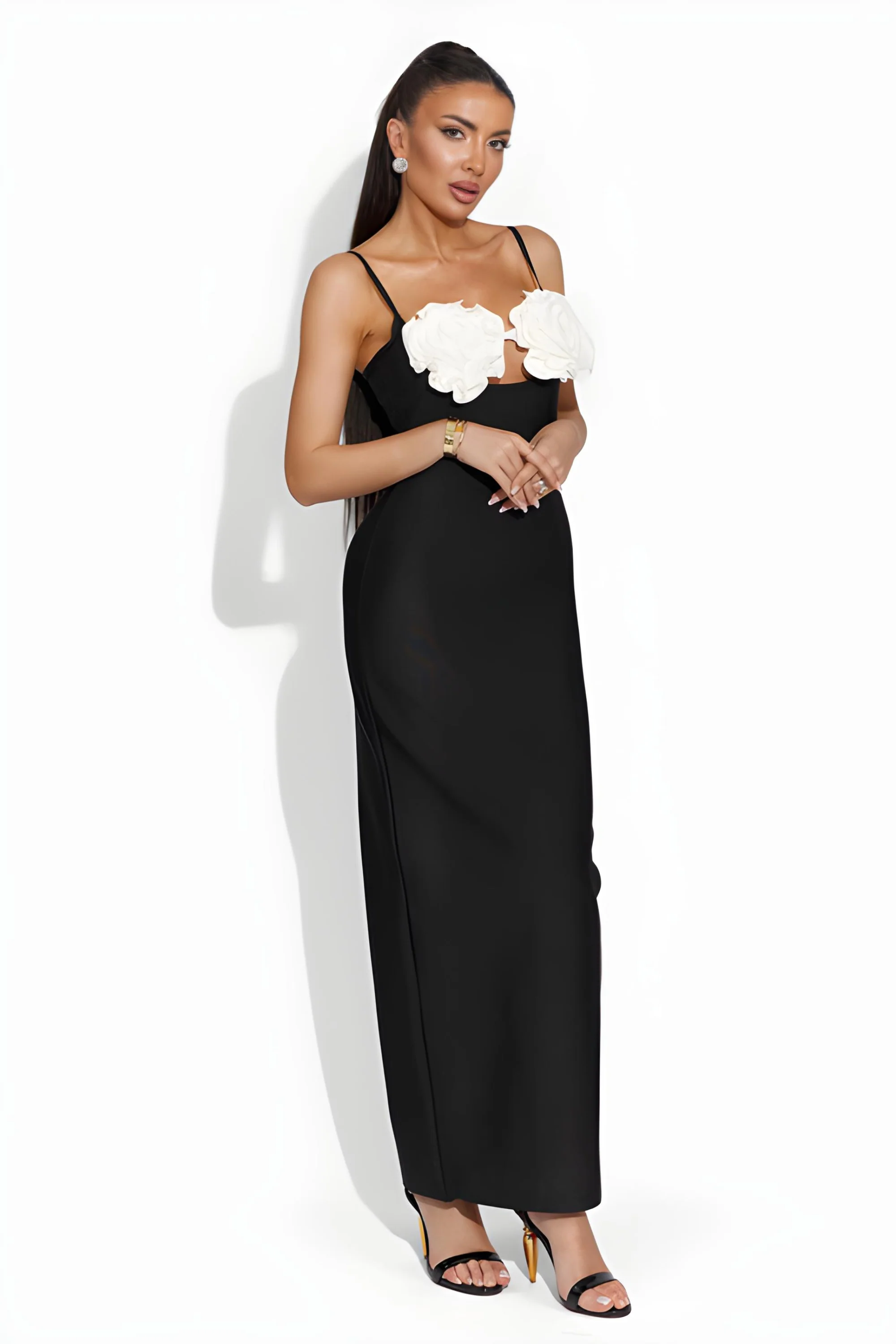 Sovina - Bloom Cutout Maxi Dress