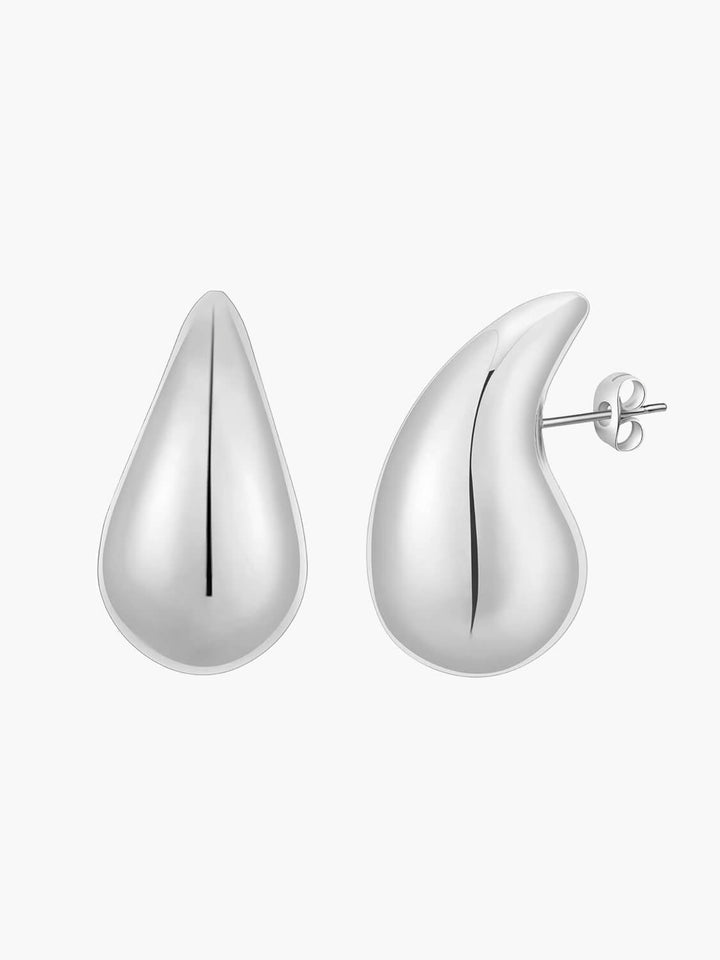 Golden Whisper Sculpted Earrings