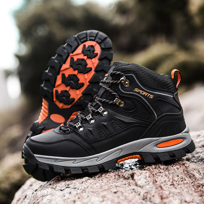 Men’s Trail Trek Waterproof Hiking Boots – All-Terrain Outdoor Footwear