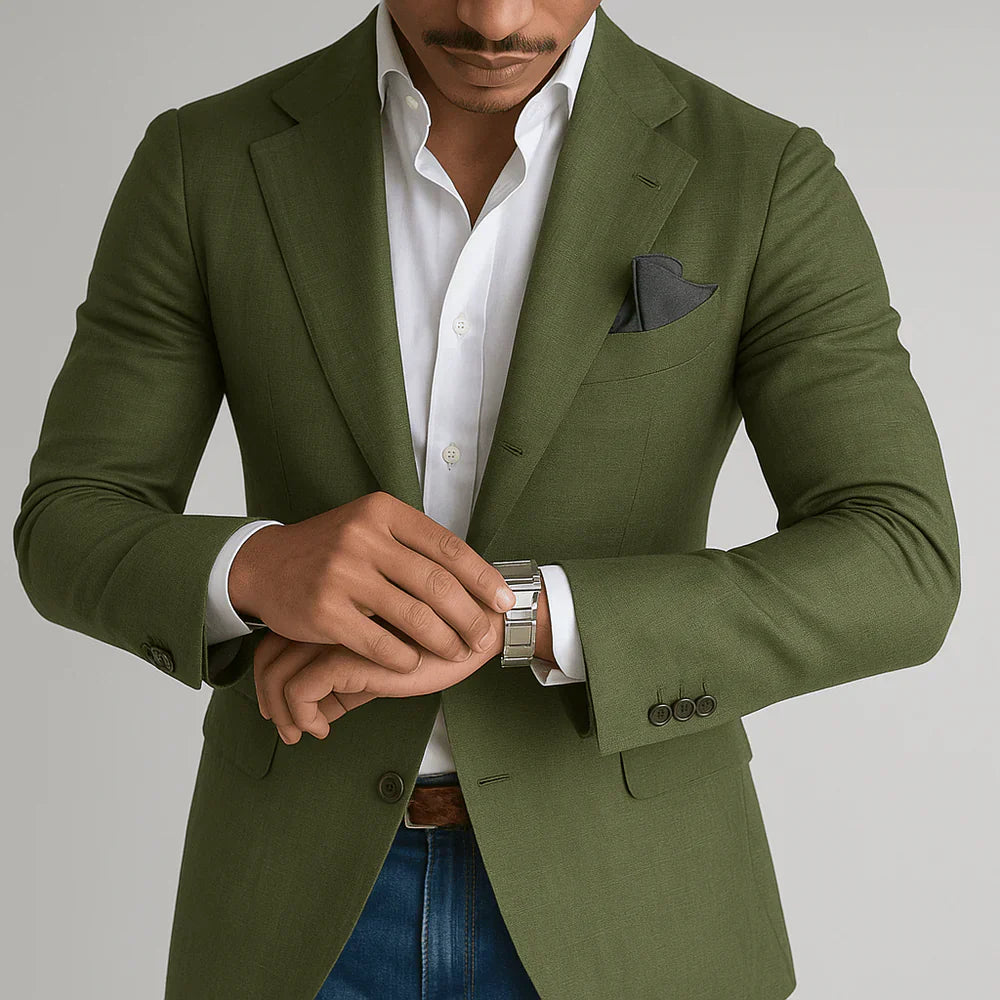 Men’s Tailored Formal Suit Jacket
