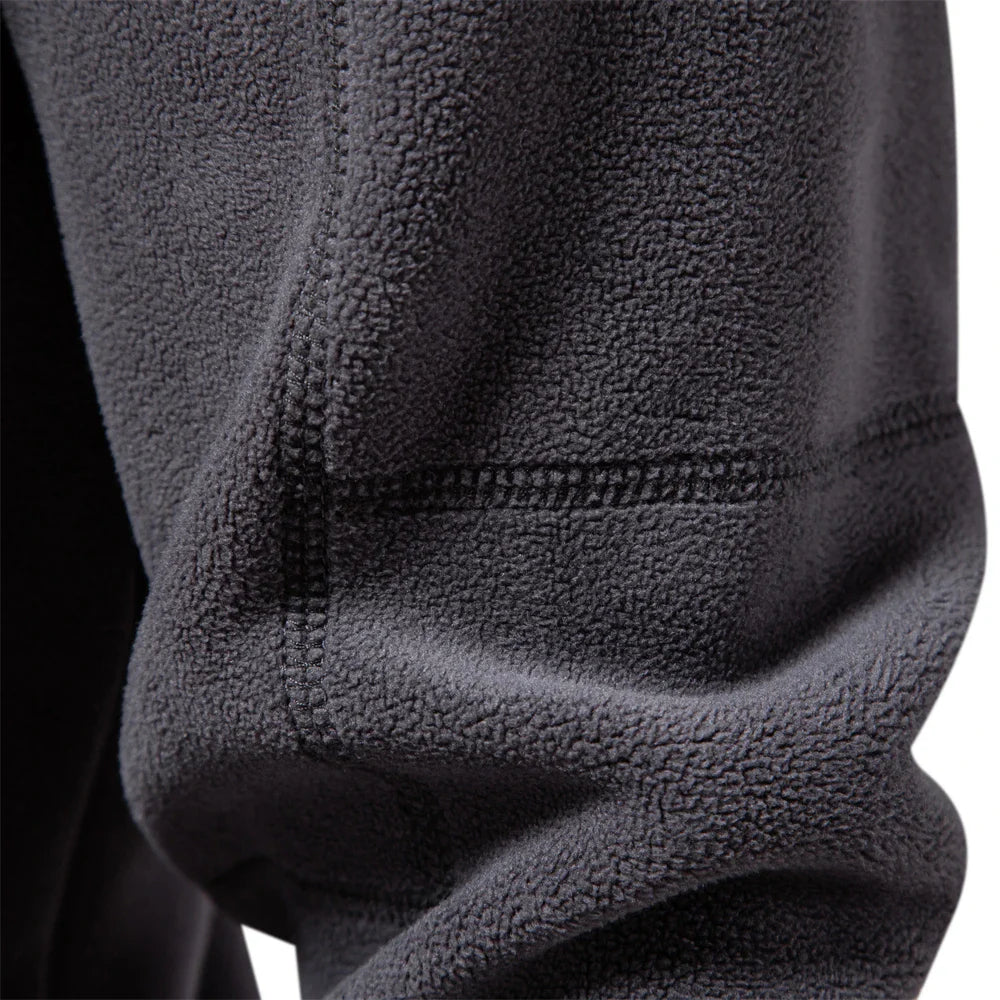 Men’s Fleece Half-Zip Pullover – Soft Warm Casual Sweater