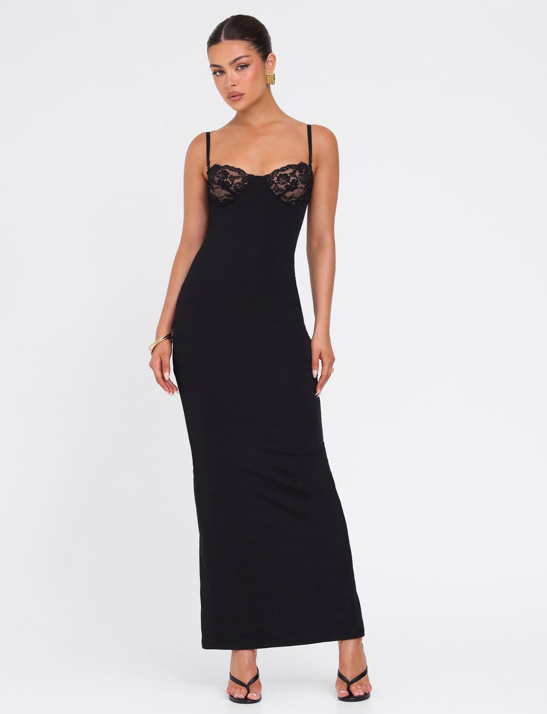 Diane - Sheer Grace Lace Maxi Dress