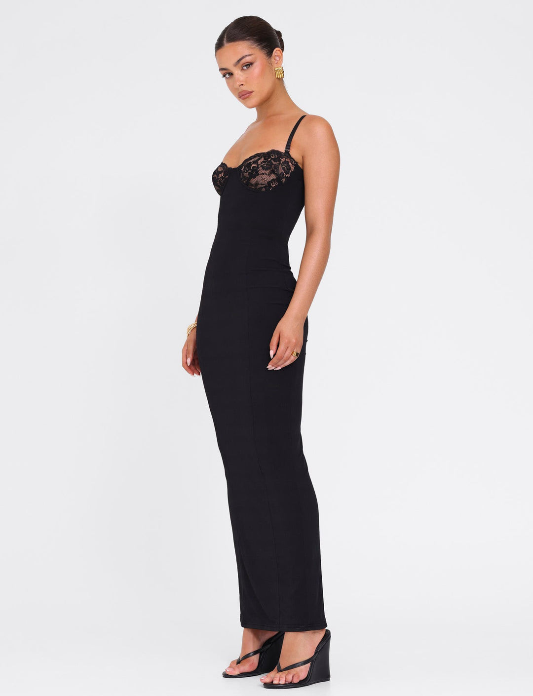 Diane - Sheer Grace Lace Maxi Dress