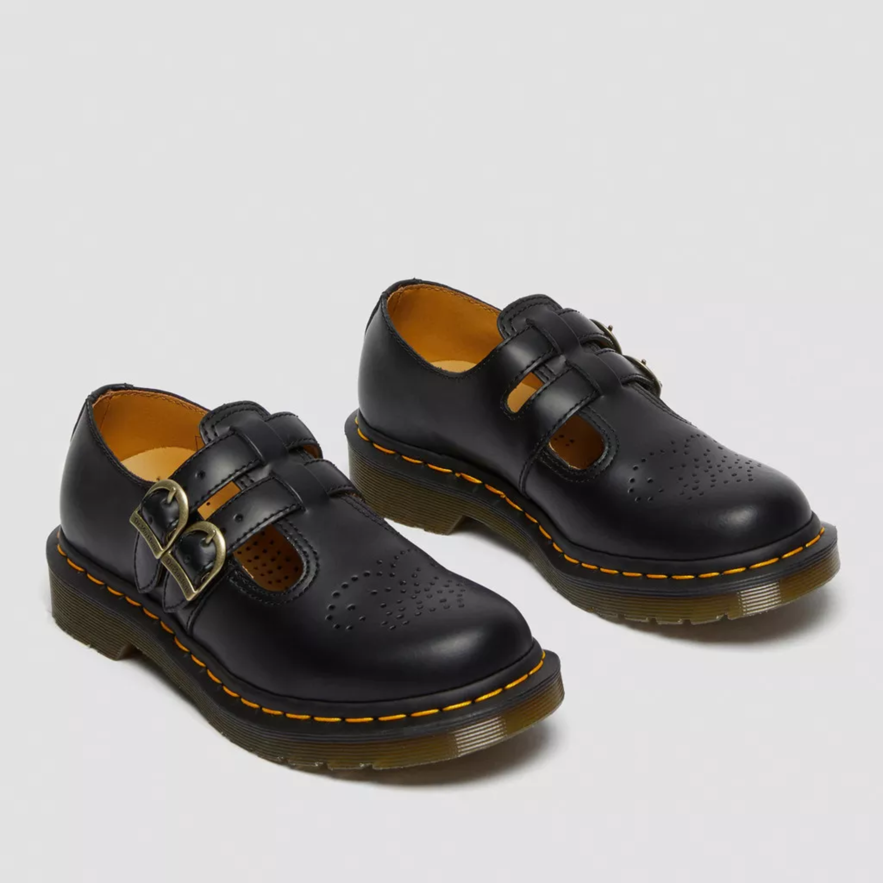 Women's Double Buckle Mary Jane Shoes
