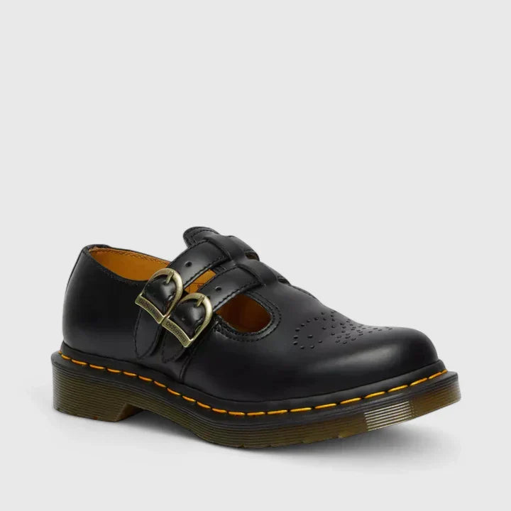 Women's Double Buckle Mary Jane Shoes