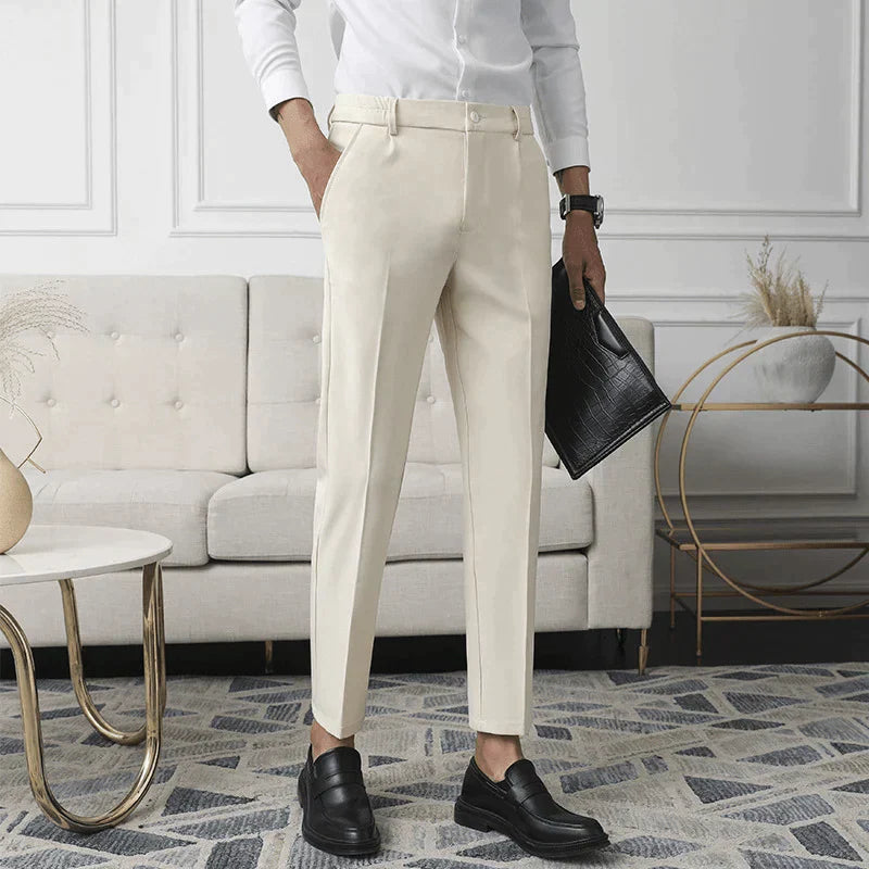 Men’s Smart Casual Pants - Straight-Leg Everyday Trousers