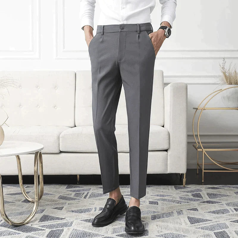 Men’s Smart Casual Pants - Straight-Leg Everyday Trousers