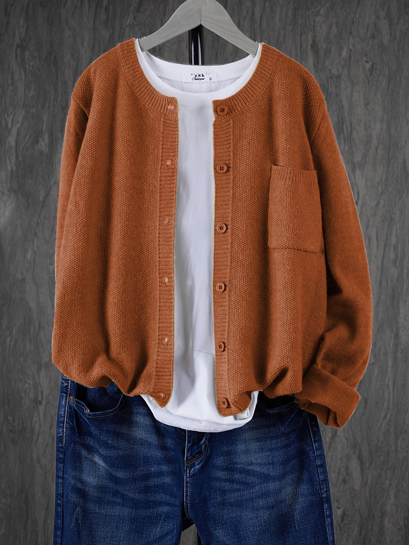 Women’s Button Front Cardigan - Long Sleeve Casual Knit Sweater
