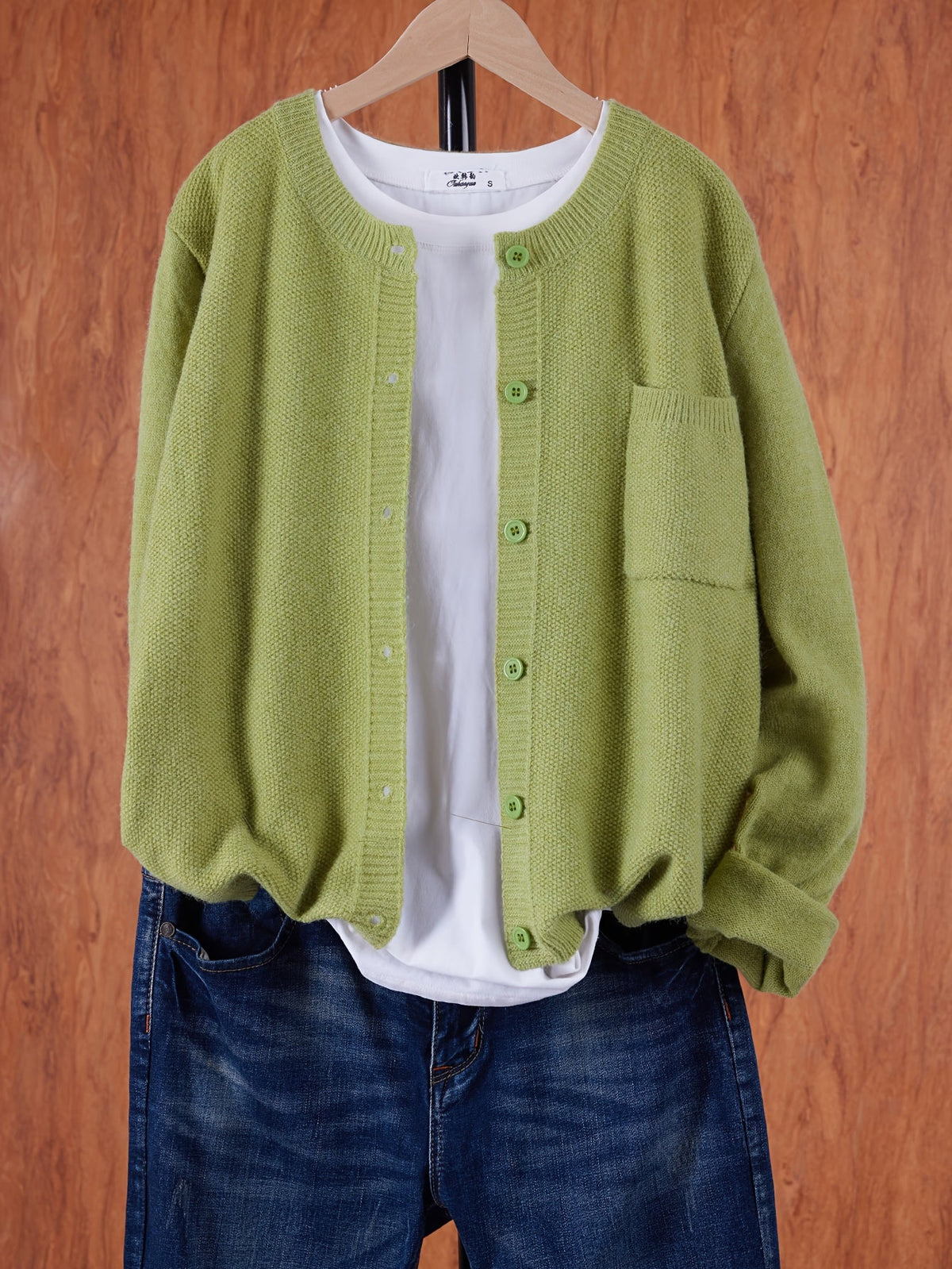 Women’s Button Front Cardigan - Long Sleeve Casual Knit Sweater