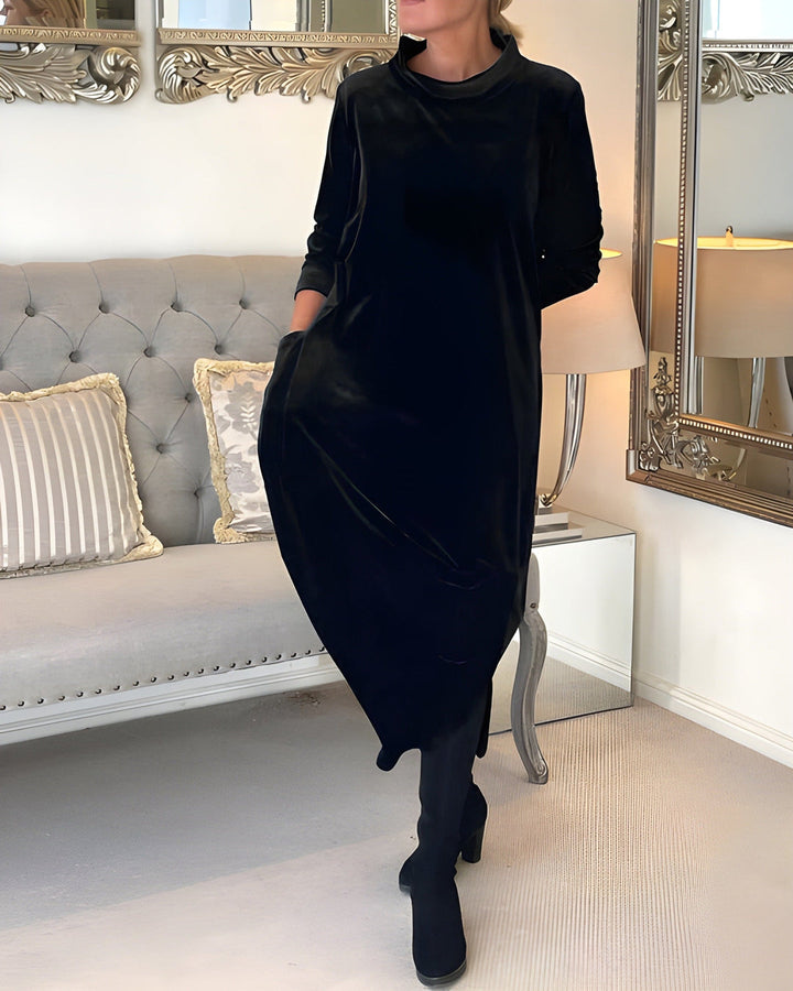 Women’s Velvet Aura Relaxed Maxi Dress