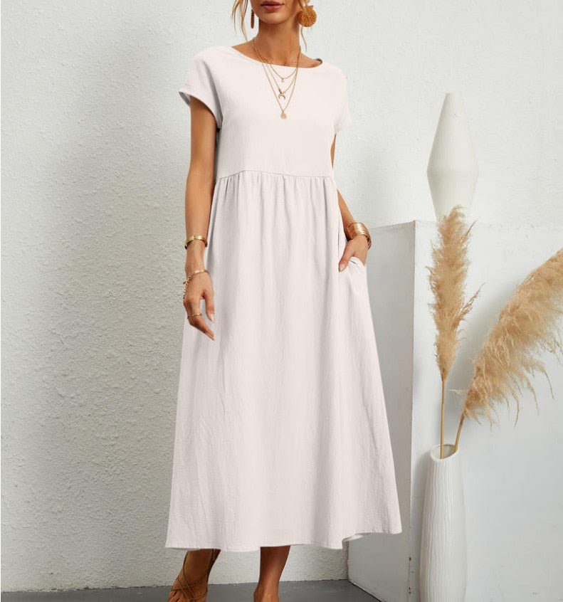 Isla Relaxed Midi Dress
