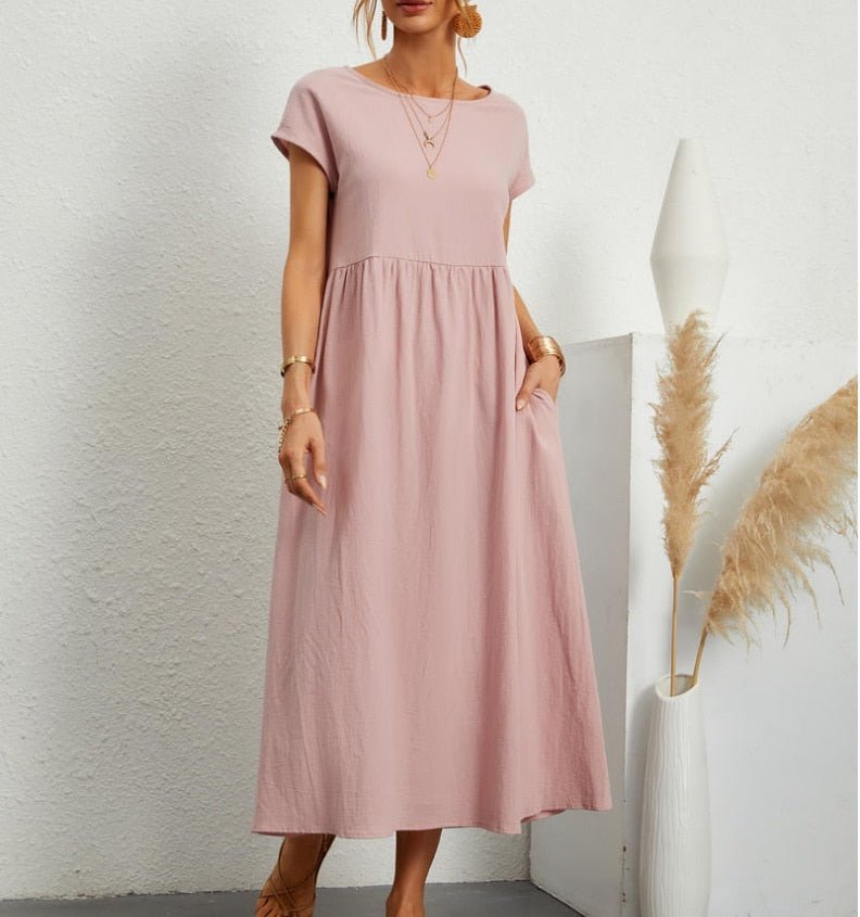 Isla Relaxed Midi Dress