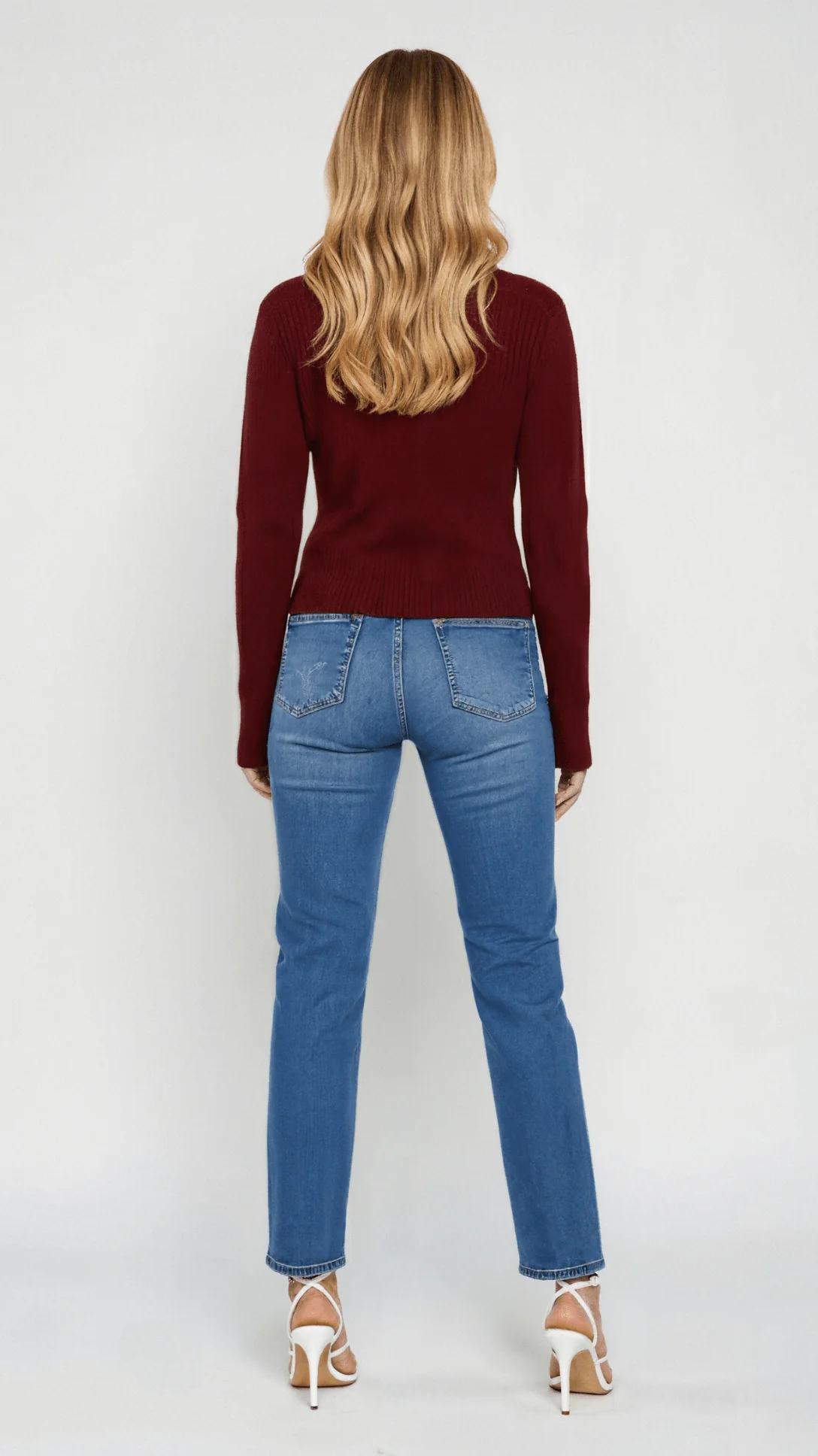 Women’s Ribbed Button-Up Knit Cardigan - Classic Slim Fit Sweater