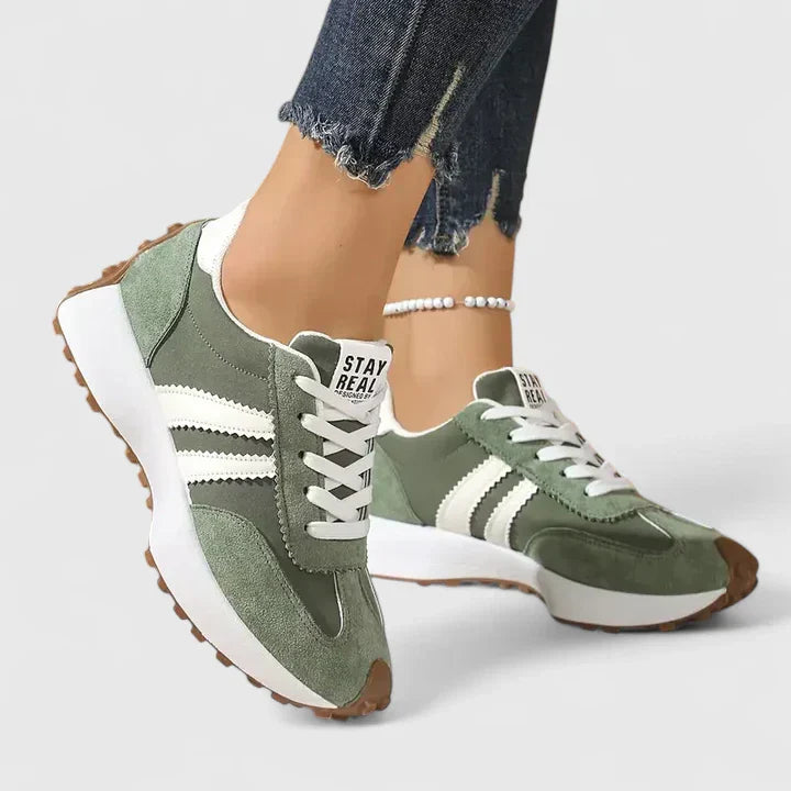 Women's Retro Lace-Up Spring Sneakers