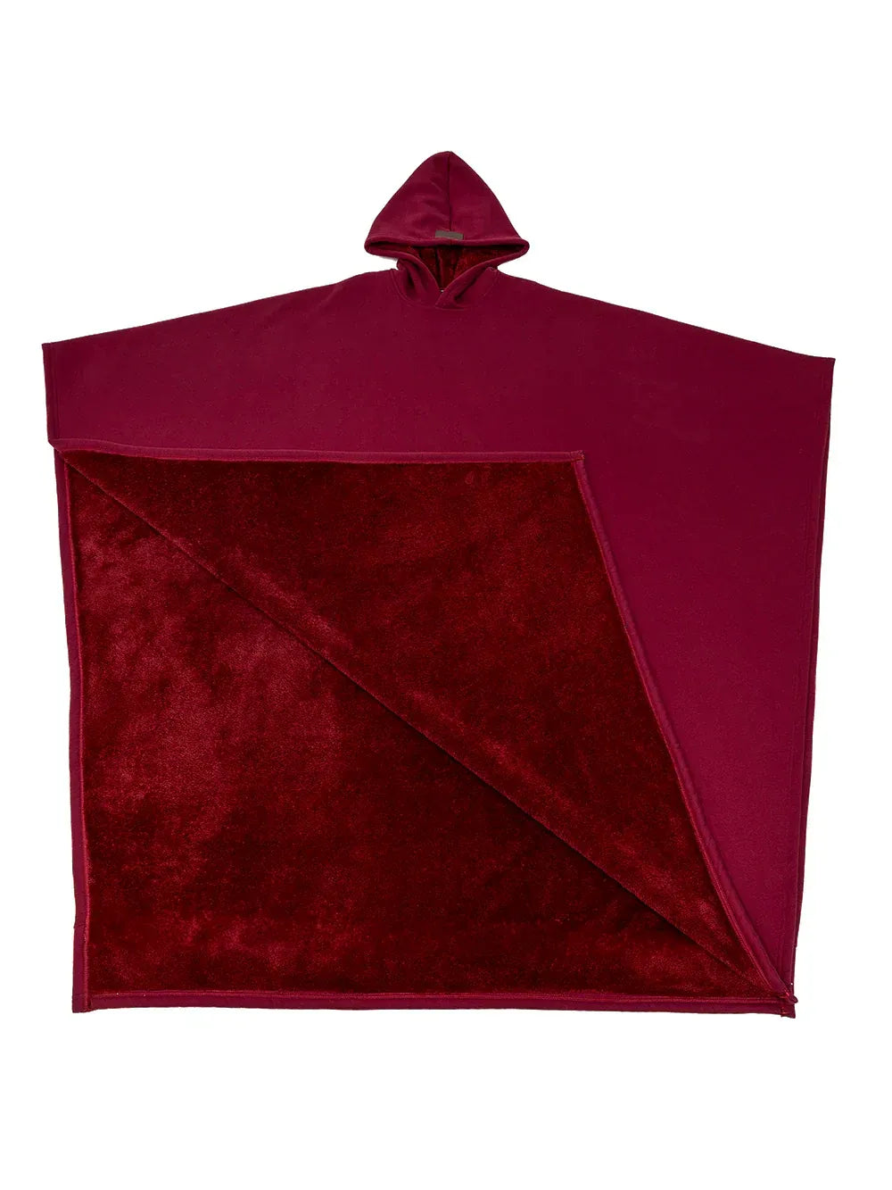 Women’s Oversized Hooded Blanket Robe - Cozy Lounge Wear Poncho