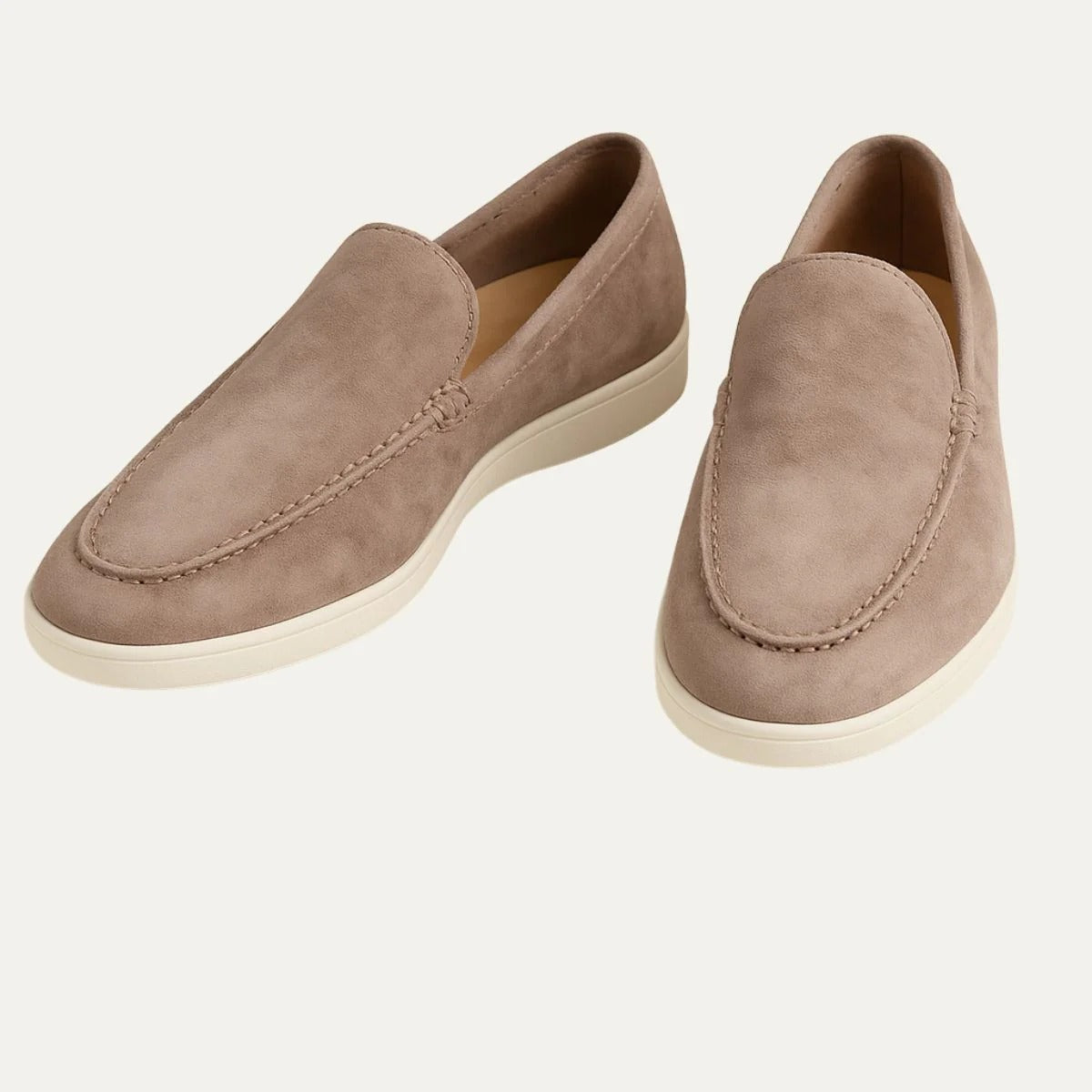 Men’s Classic Slip-On Loafers – Minimalist Casual Dress Shoes