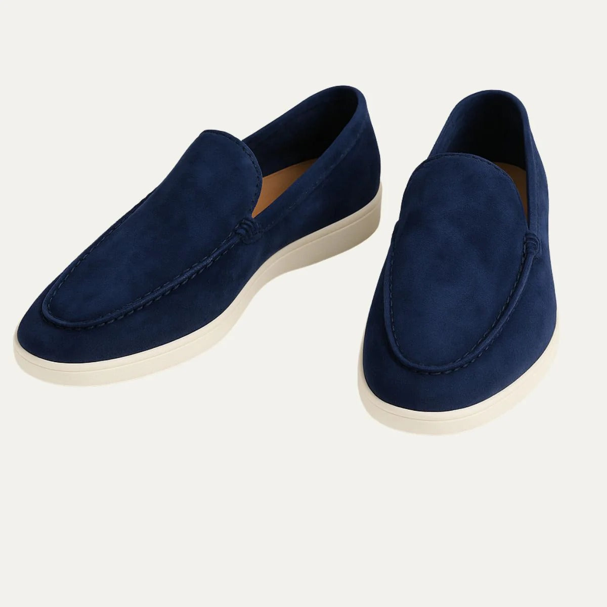 Men’s Classic Slip-On Loafers – Minimalist Casual Dress Shoes