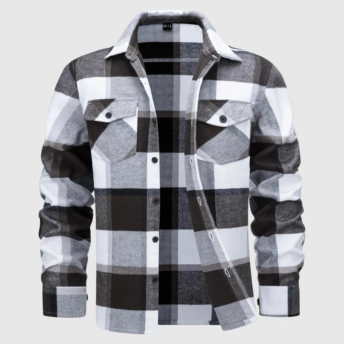 Men’s Metro Check Casual Shirt – Everyday Button-Up