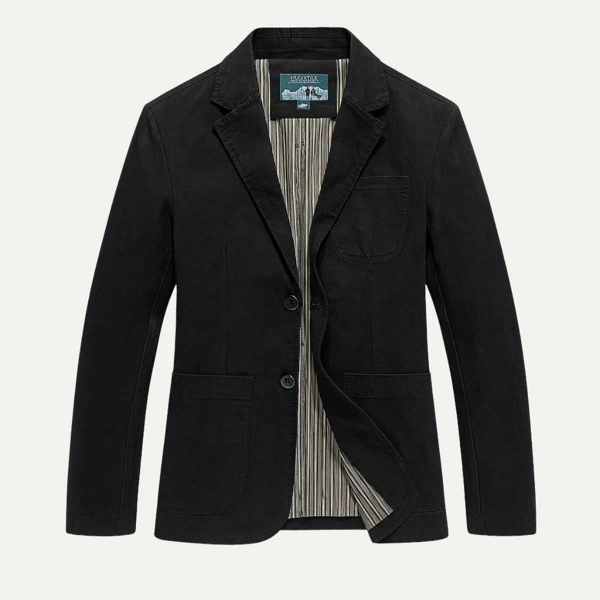 Men’s Casual Tailored Blazer - Lightweight Button-Up Jacket