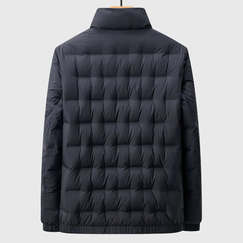 Men’s Quilted Puffer Jacket - Lightweight Insulated Outerwear