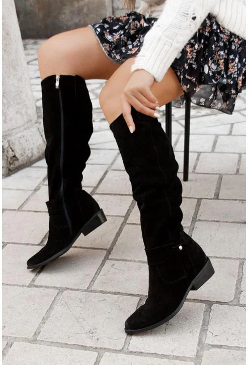 Women’s Slouch‑Shaft Knee‑High Boots
