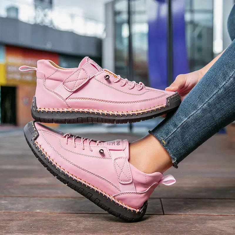 Women's Spring Lace-Up Walking Sneakers