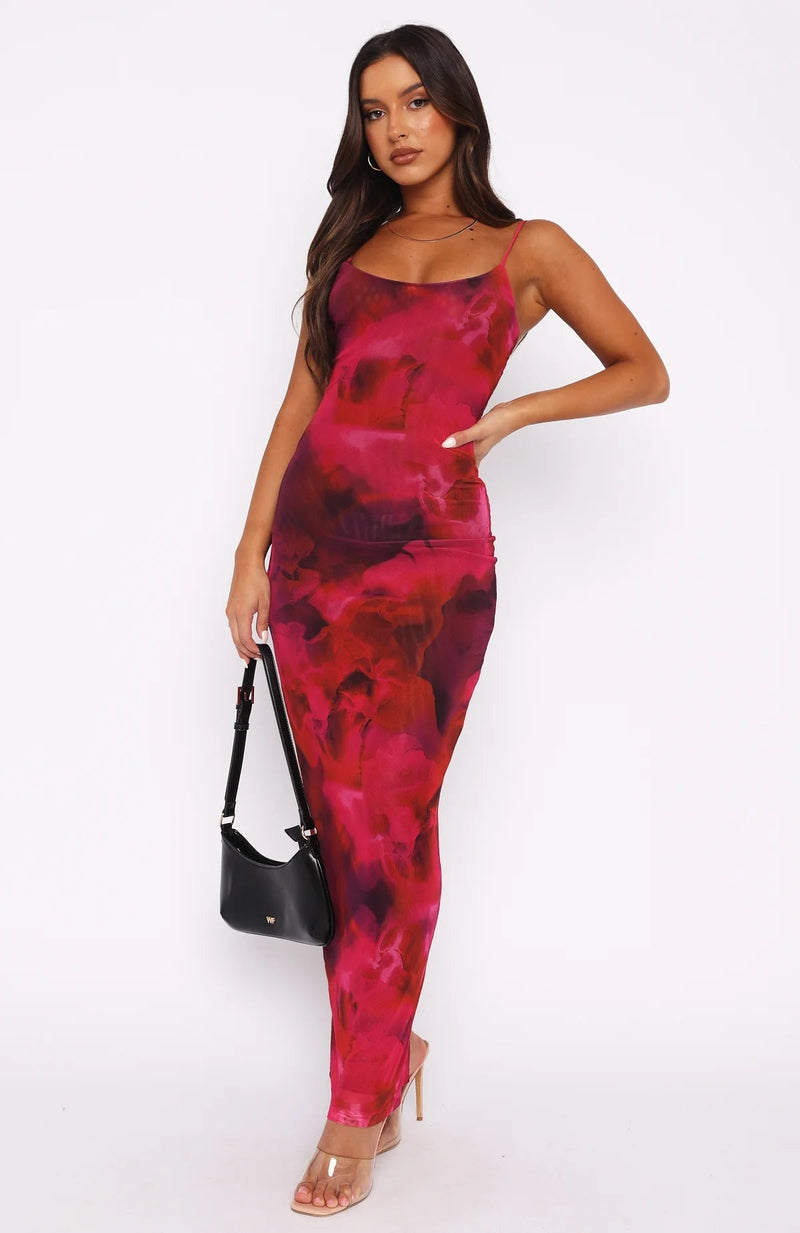 Rachel - Floral Summer Maxi Dress
