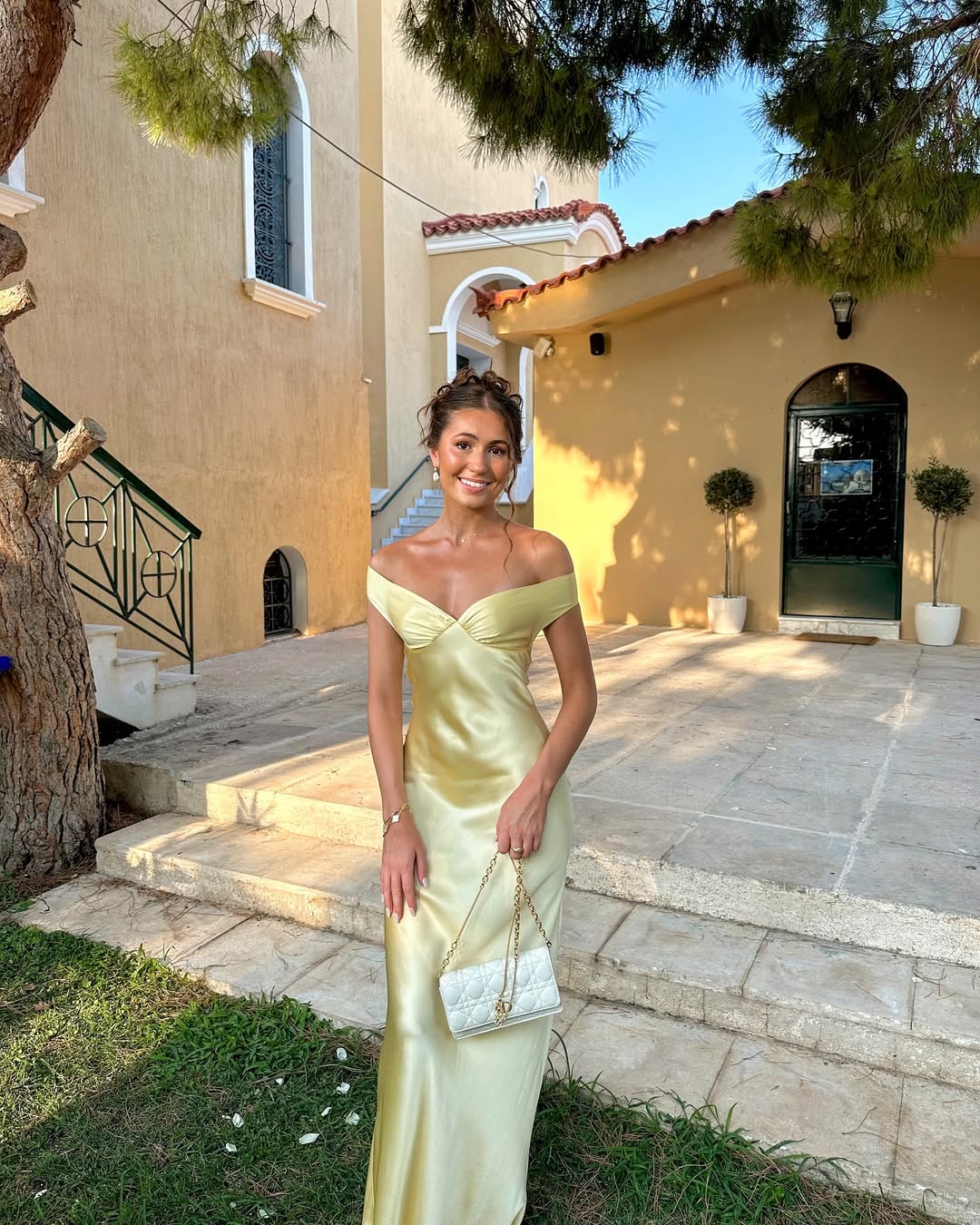 Mindy - Satin Backless Maxi Dress